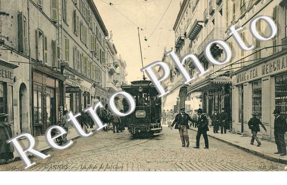 La rue de la gare