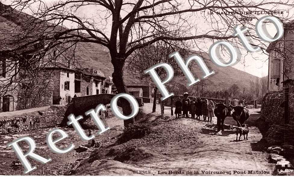 les bords de la voireuze et pont matalou