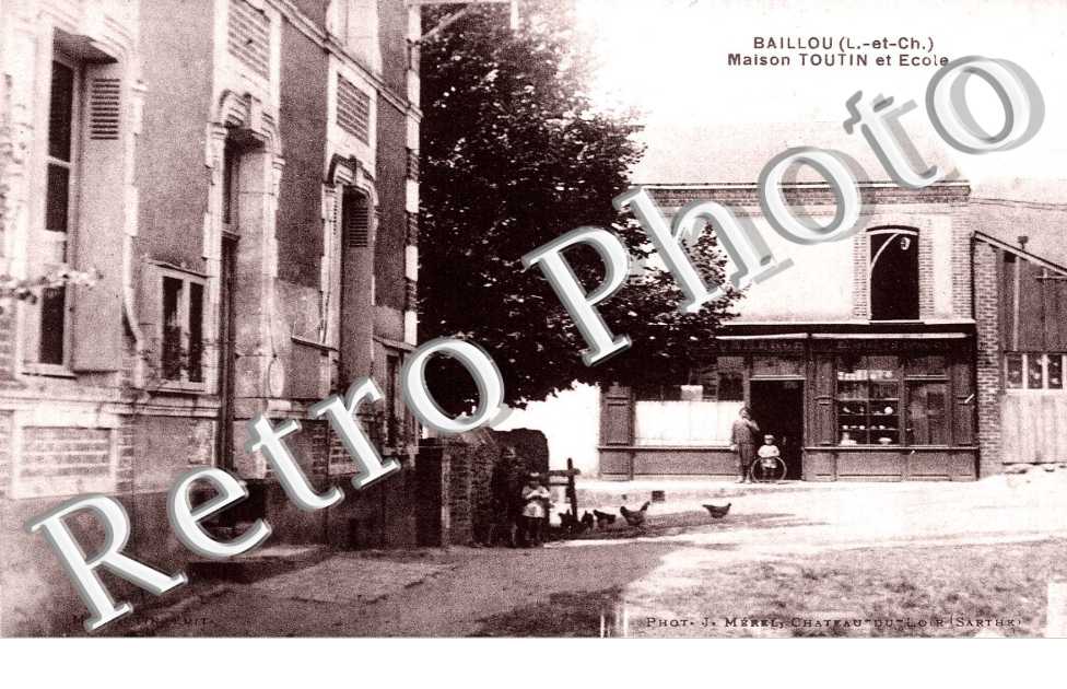 Maison de Toutin et Ecole