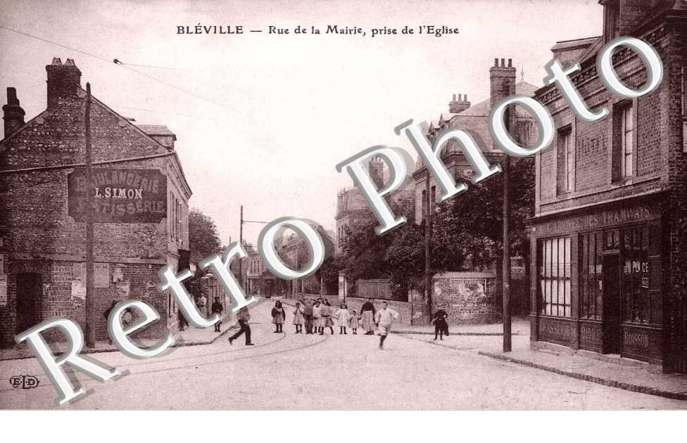 BLEVILLE RUE DE LA MAIRIE