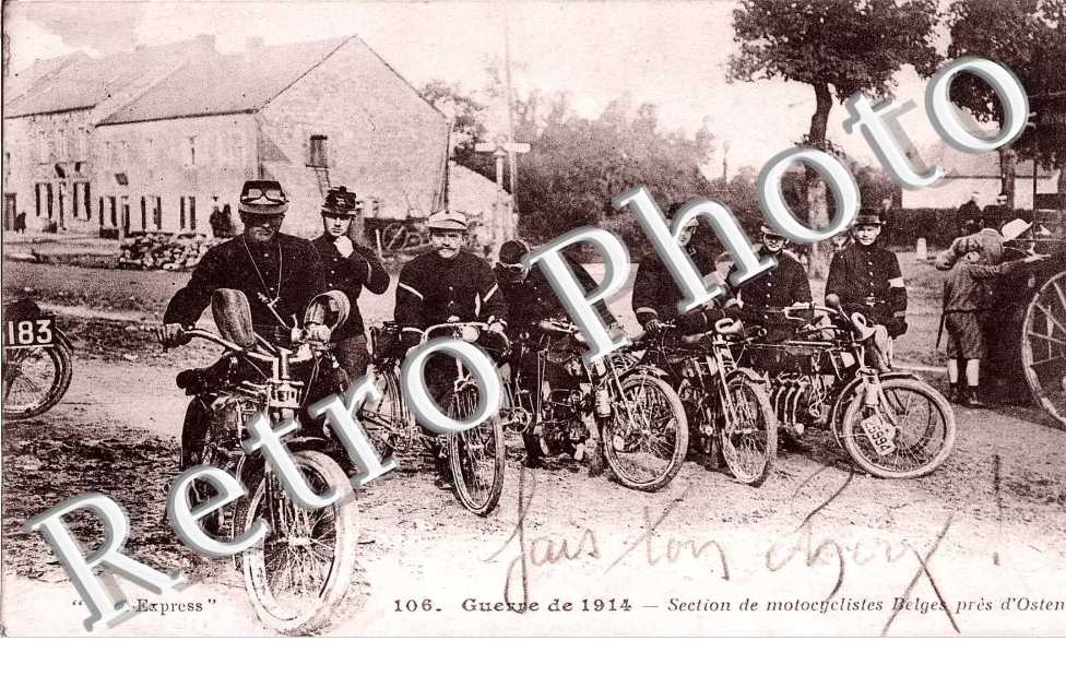 section de motocyclistes belges