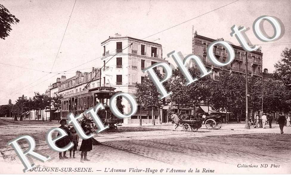 Avenue Victor Hugo et l'Avenue de la Reine