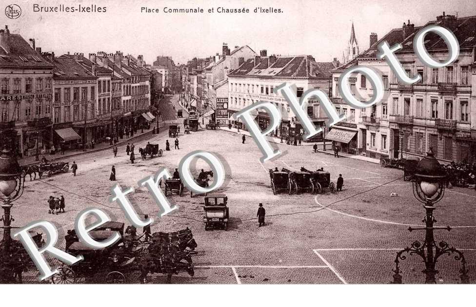 Place Communale et chaussee d'Ixelles