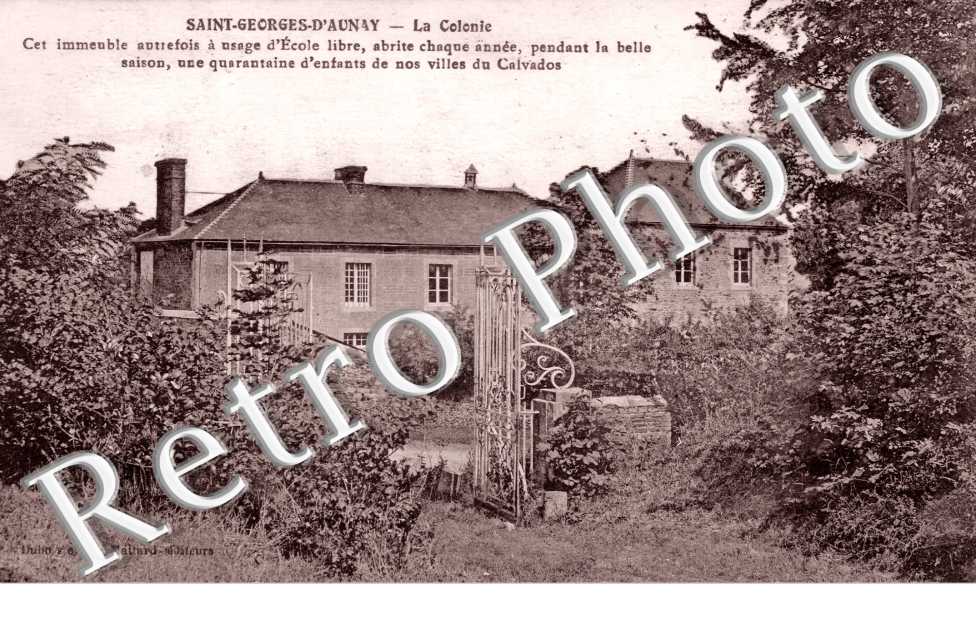 La colonie  - Cet immeuble autrefois a usage d&#039;ecole libre, abrite chaque annee une quarantaine d&#039;enfants