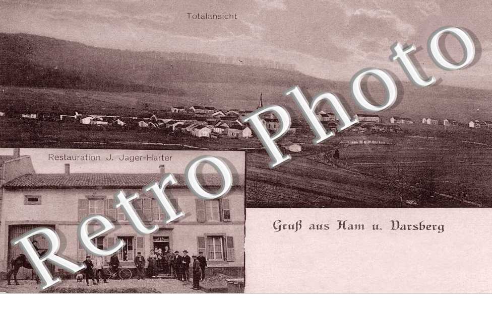 Restauration Joh. Jager. - Totalansicht - Postkarte
