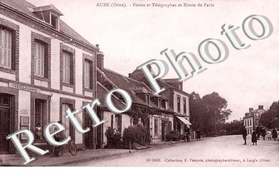 postes et telegraphes et route de Paris