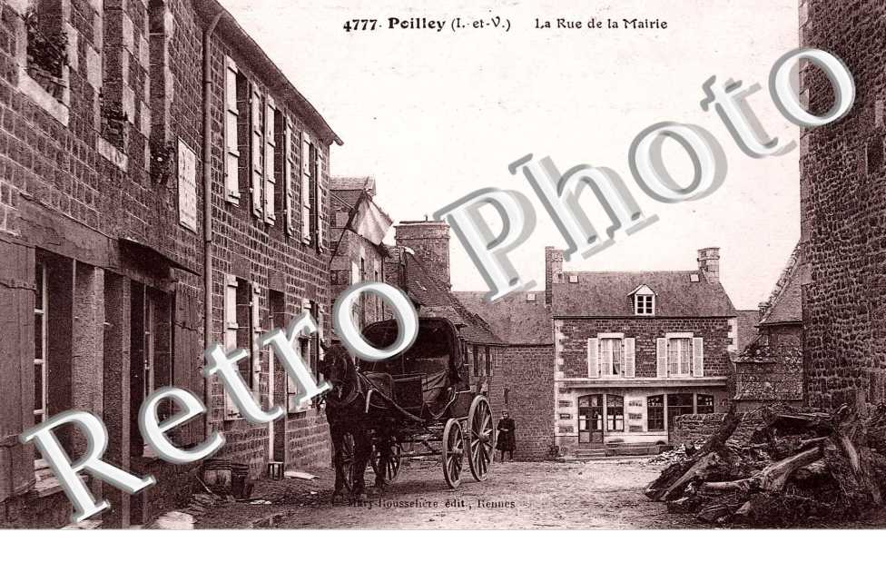 LA RUE ET LA MAIRIE