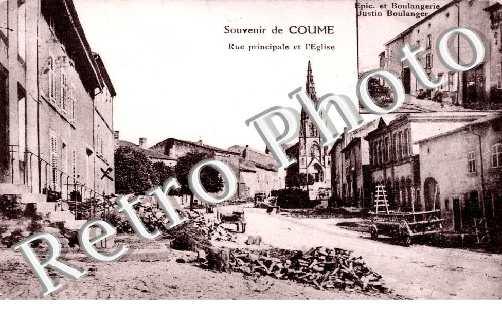 RUE PRINCIPALE ET L&#039;EGLISE