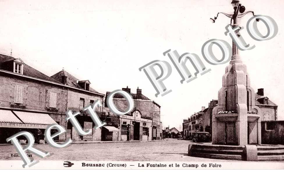 La fontaine et le champ de foire