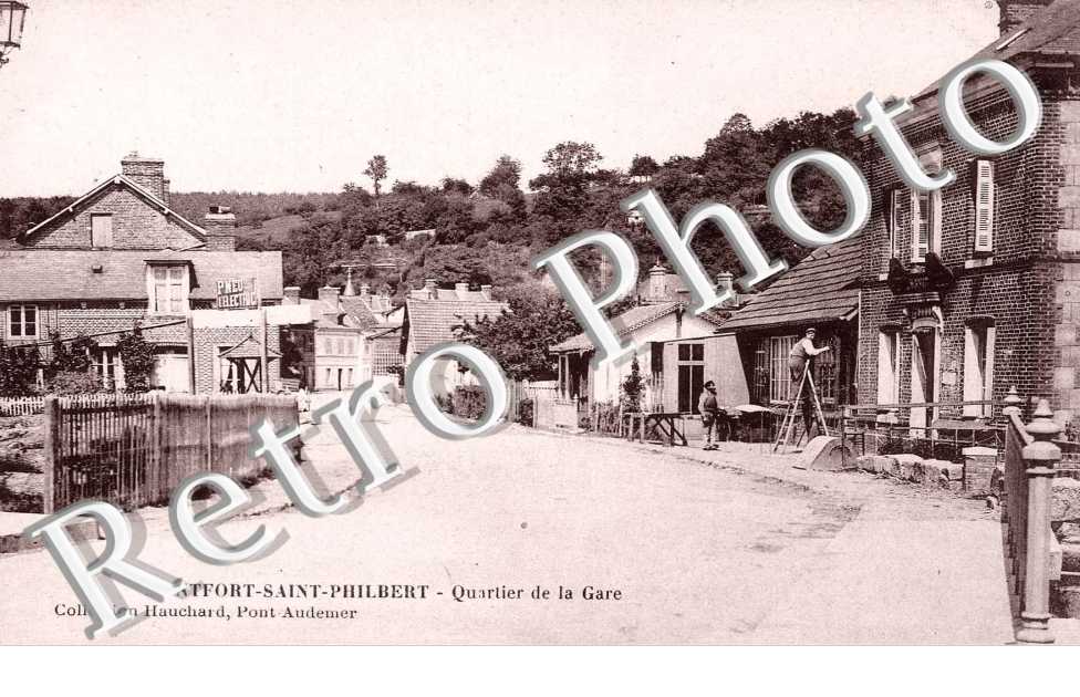 MONTFORT-SAINT-PHILBERT  Quartier de la gare