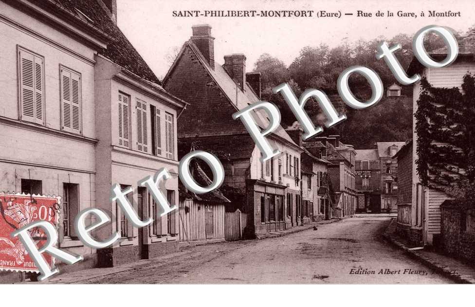 Rue de la gare  - Montfort
