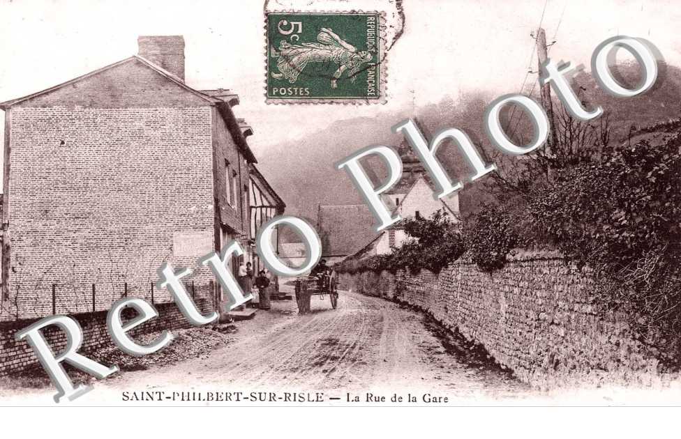 La rue de la gare