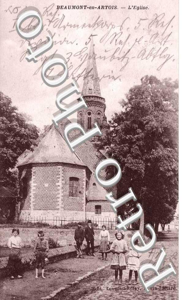 Henin Lietard - Beaumont en Artois - l&#039;eglise