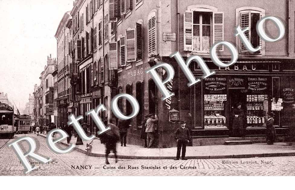 coin des rues Stanislas et des Carmes