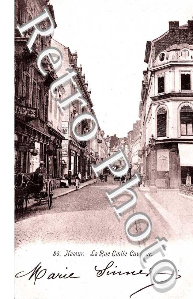 la rue Emile Cuvelier