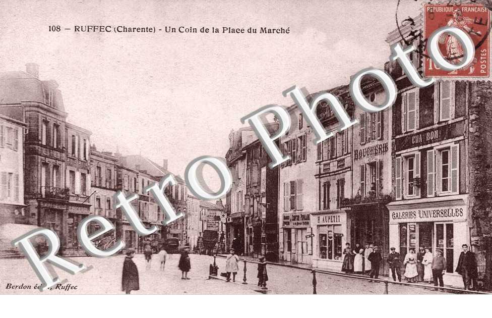 un coin de la place du marche