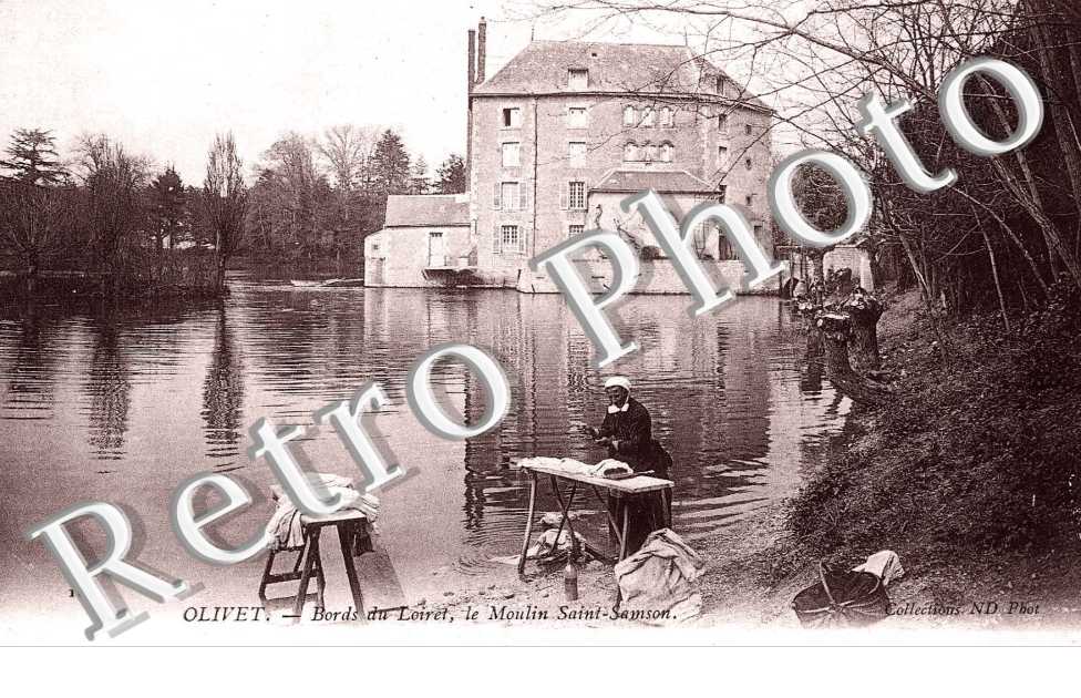 bords du loiret, le moulin saint samson
