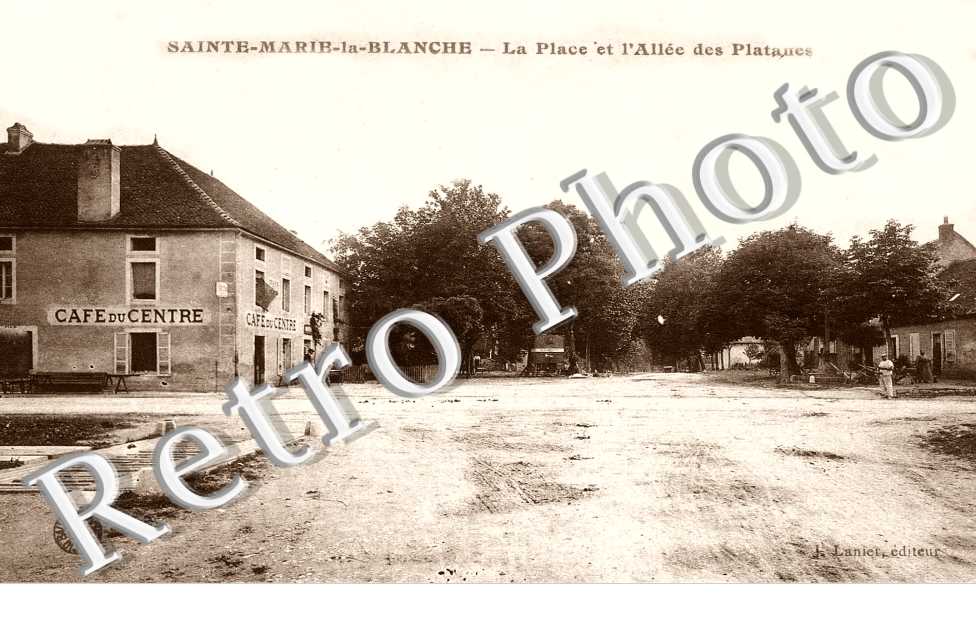 la Place et l'Allée des Platanes