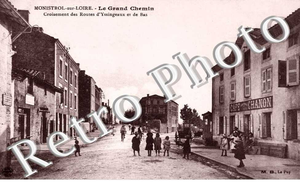 le grand chemin, croisement des routes d'Yssingeaux et de bas