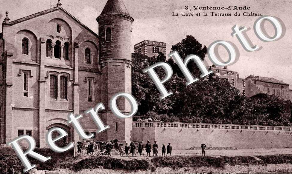 la cave et la terrasse du chateau