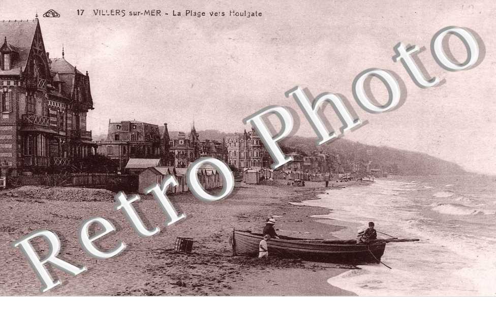 la plage vers Houlgate
