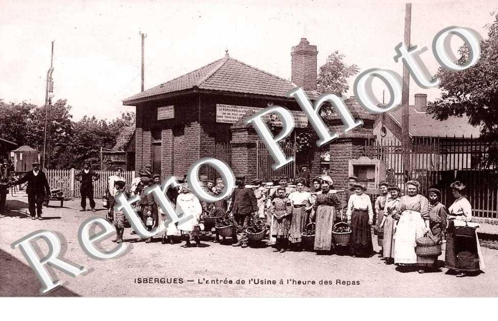 L&#039;entree de l&#039;usine a l&#039;heure des repas