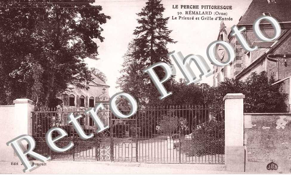 Le prieure et grilles d'entree