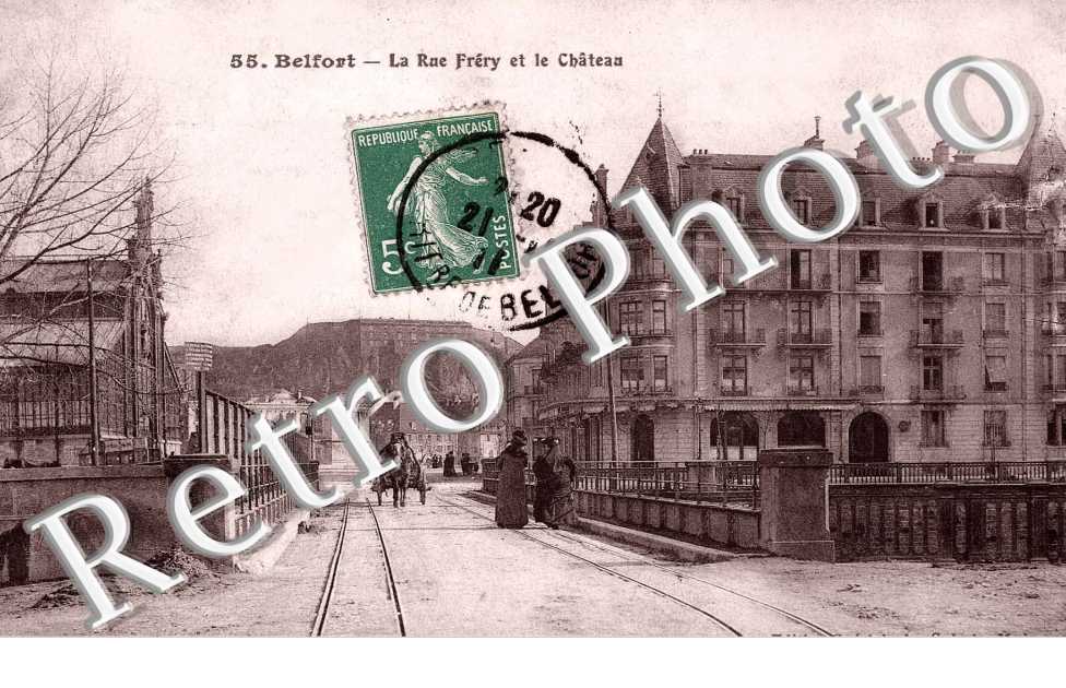 LA RUE FRERY ET LE CHATEAU