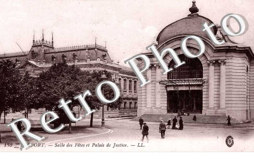 SALLE DES FETES ET PALAIS DE JUSTICE