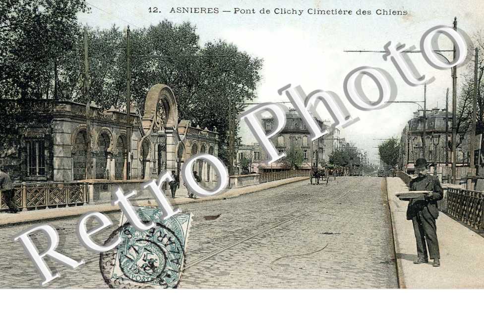 Pont de Clichy Cimetière des chiens