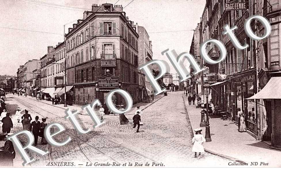 LA GRANDE RUE ET LA RUE DE PARIS
