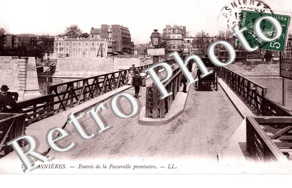 ENTREE DE LA PASSERELLE PROVISOIRE