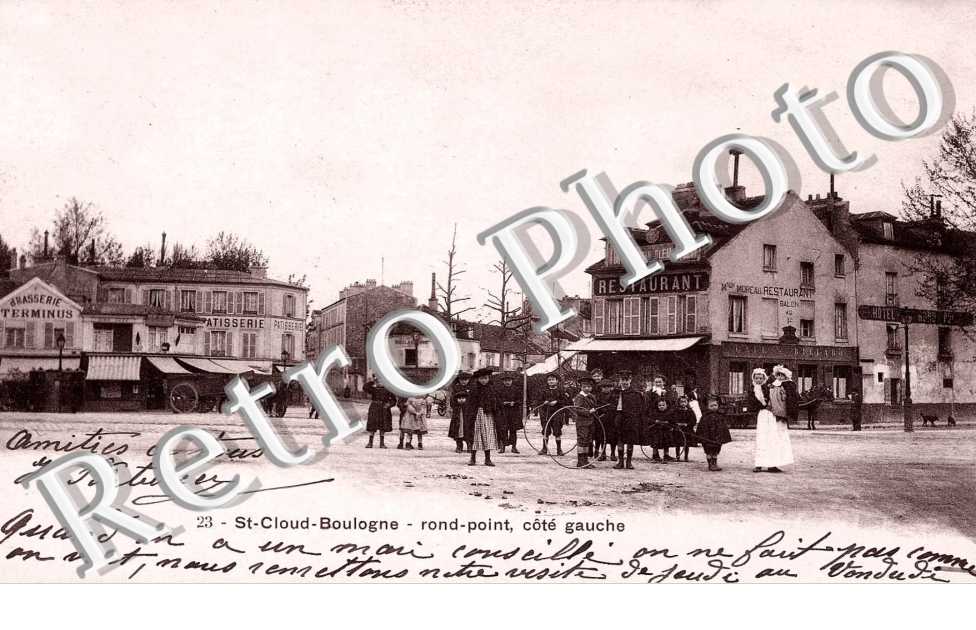 SAINT CLOUD - BOULEVARD ROND POINT COTE GAUCHE