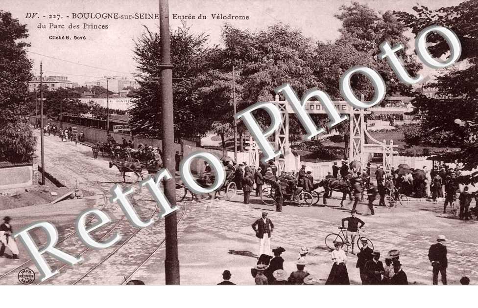 entree du velodrome du parc des Princes