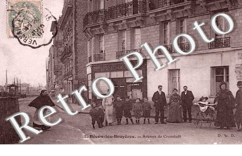 BECON LES BRUYERES. Avenue de Cronstadt