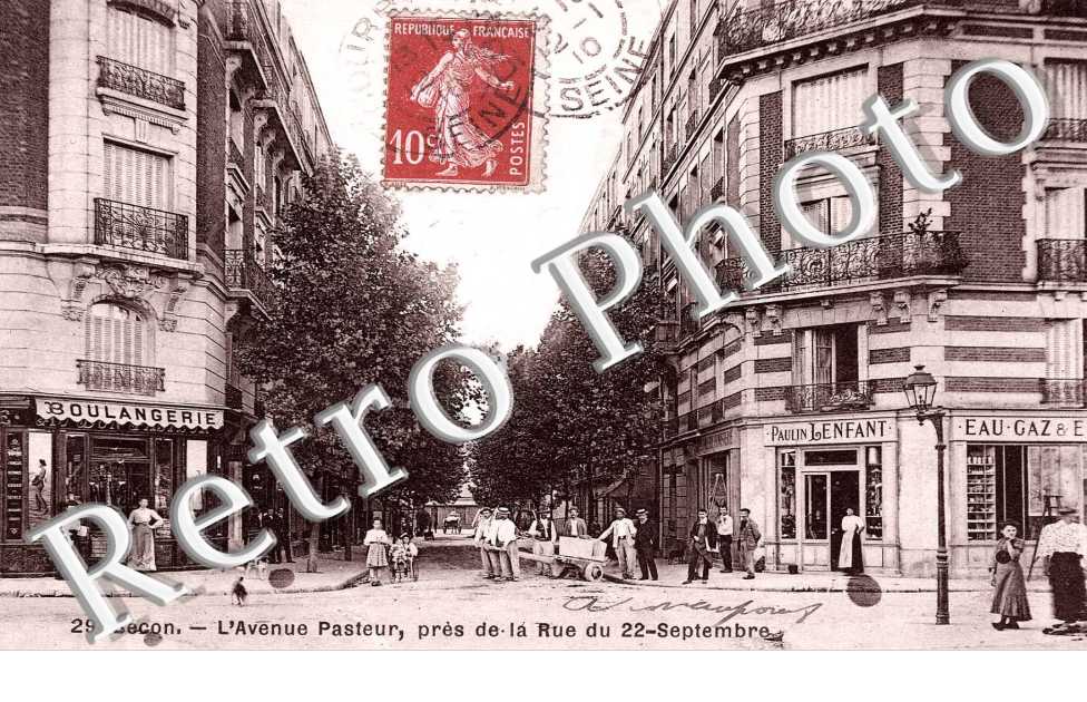 Avenue pasteur près de la rue du 22 Septembre
