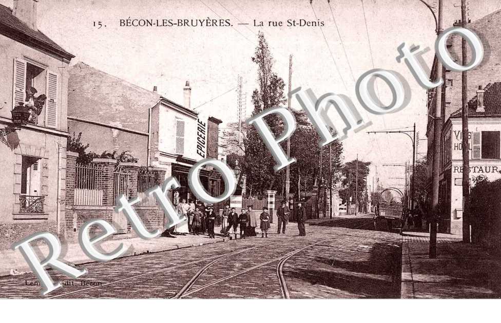 BECON LES BRUYERES - LA RUE SAINT DENIS