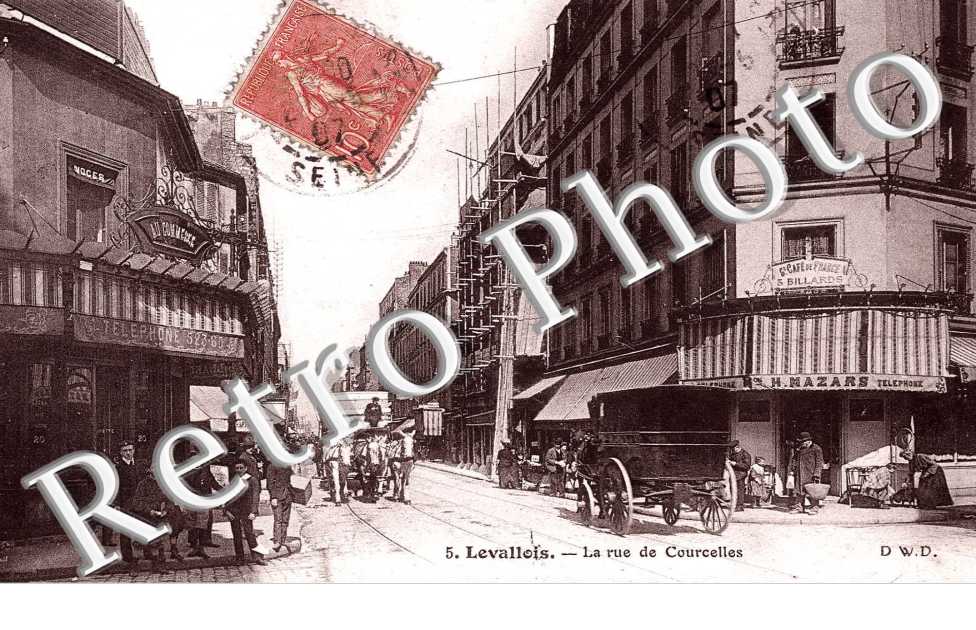 Vue de la Rue de Courcelles