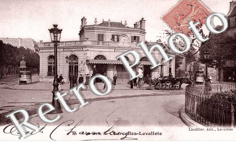LA GARE DE COURCELLES LEVALLOIS