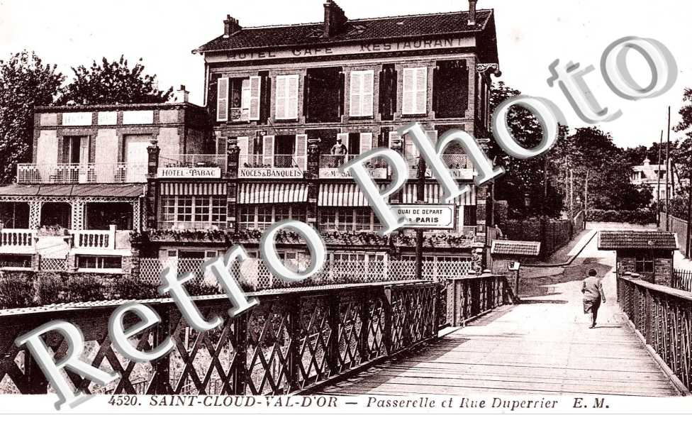 PASSERELLE ET RUE DUPERRIER