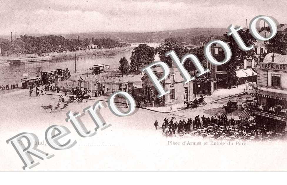 Place d&#039;armes et entree du parc