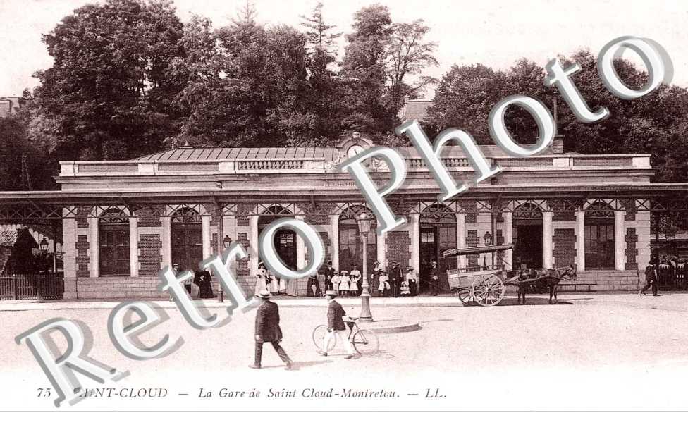 GARE DE SAINT CLOUD - MONTRETOU