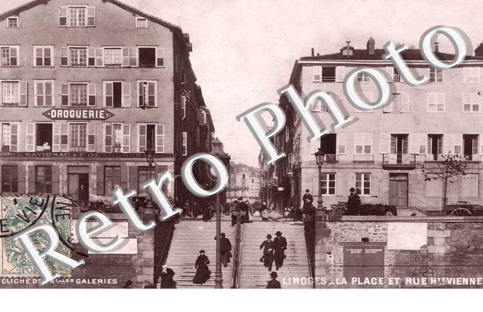 Place et rue Haute Vienne