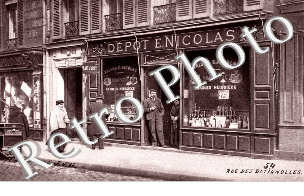 Depot E. Nicolas, 54 Rue des Batignolles