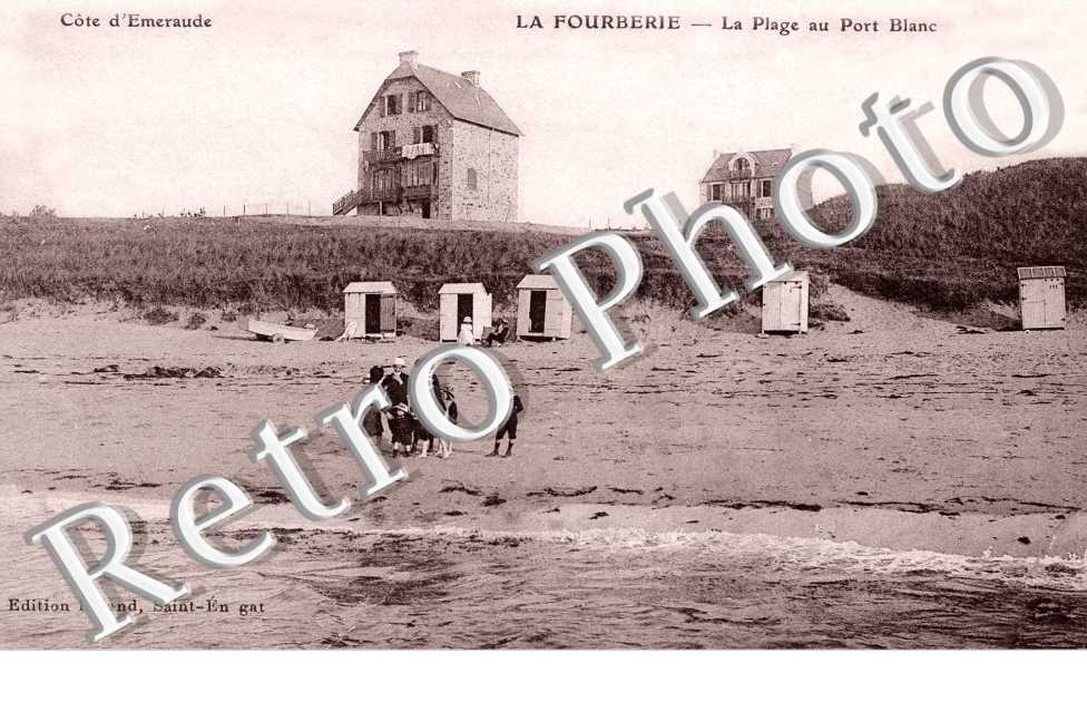 LA FOURBERIE - LA PLAGE AU PORT BLANC