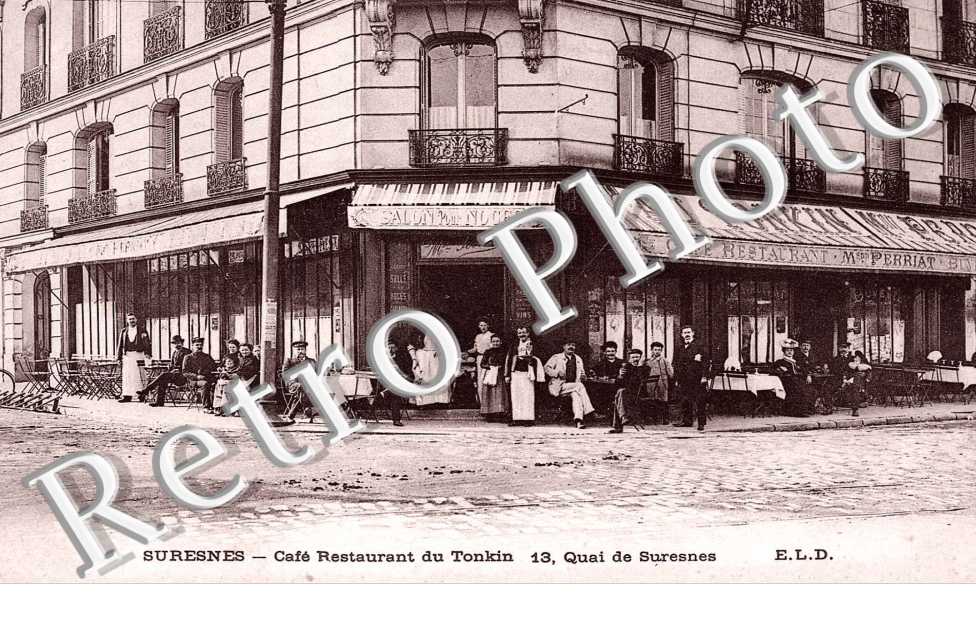 Cafe restaurant du Tonkin  13 Quai de suresnes