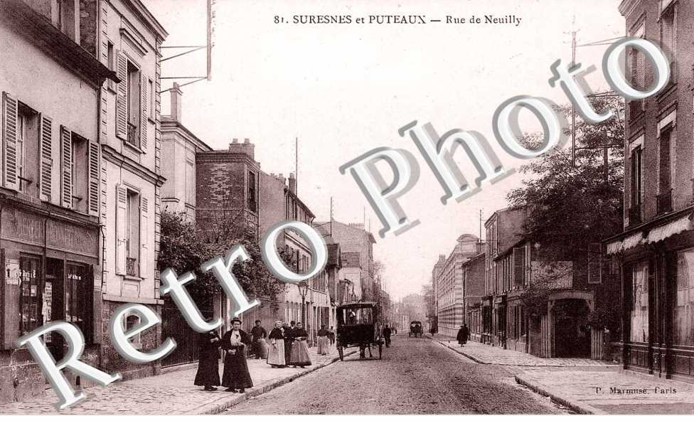 SURESNES ET PUTEAUX. RUE DE NEUILLY