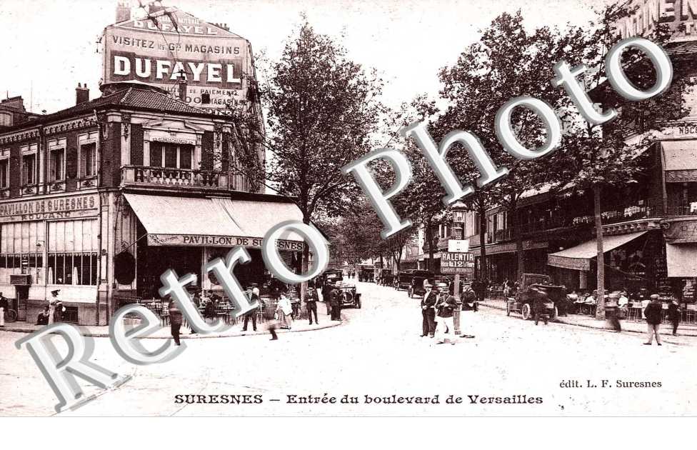 entrée du boulevard de Versailles