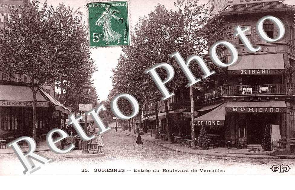 entrée du boulevard de Versailles