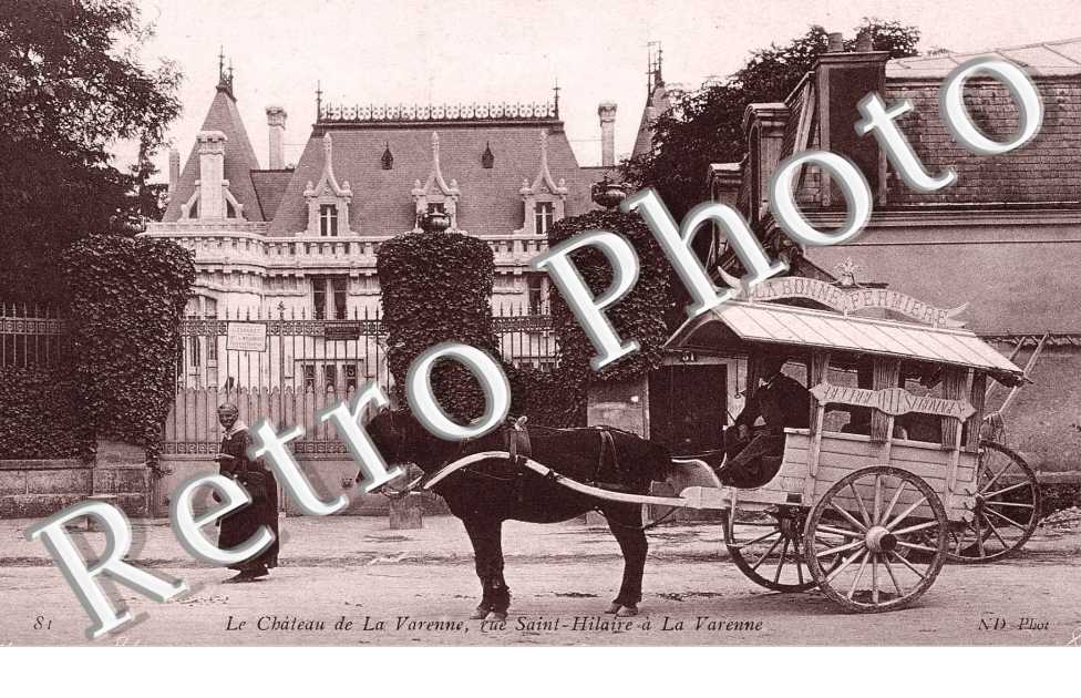 le Chateau de La Varenne rue Saint Hilaire
